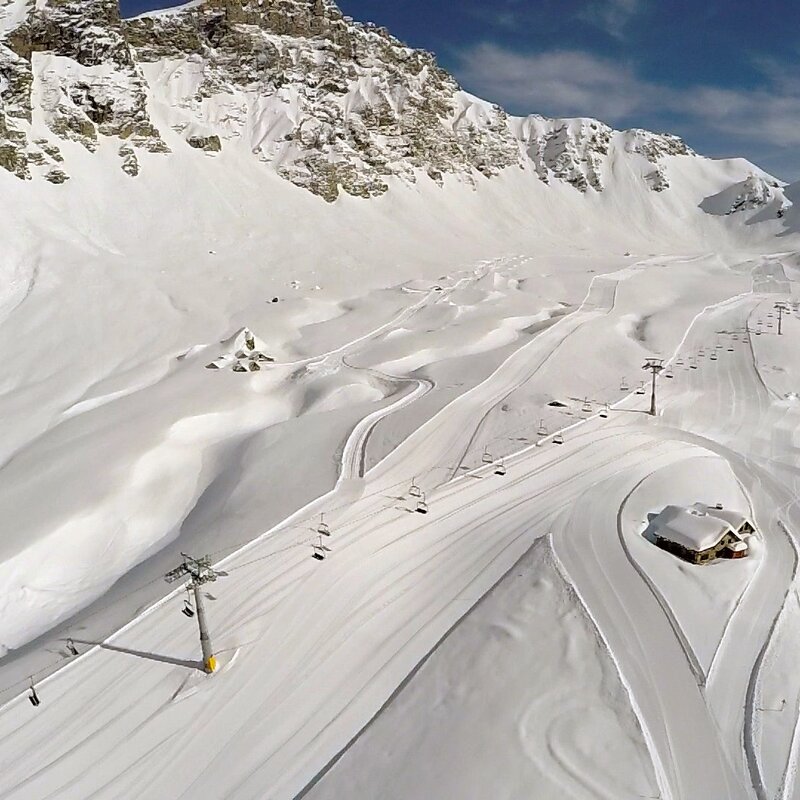 Inverno San Domenico Piste Drone